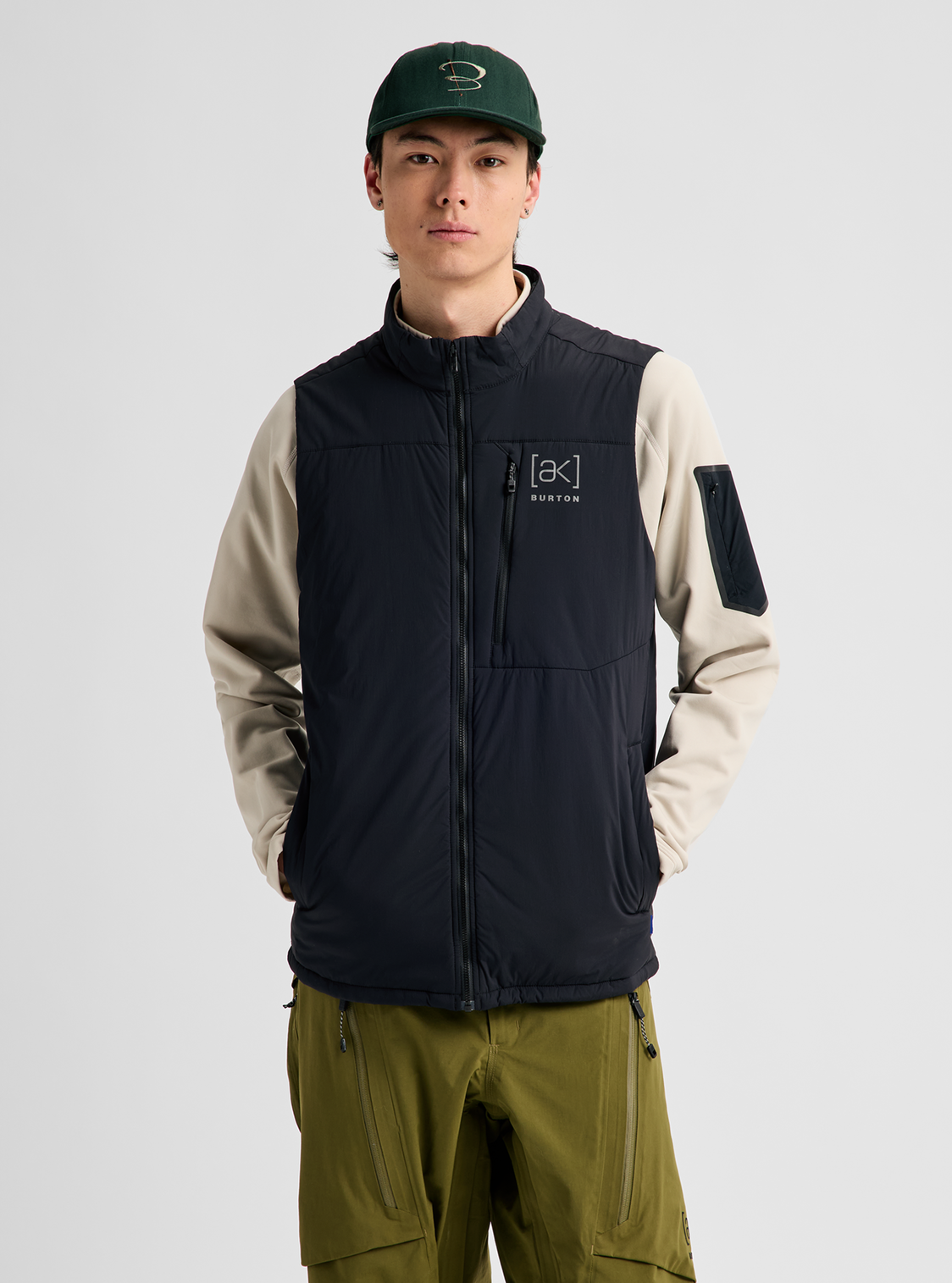 Men's [ak] Helium Stretch Insulated Vest - True Black
