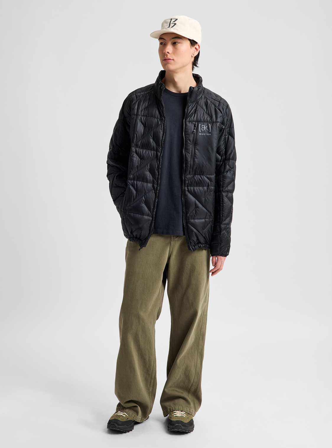 Men's [ak] Baker Down Jacket - True Black