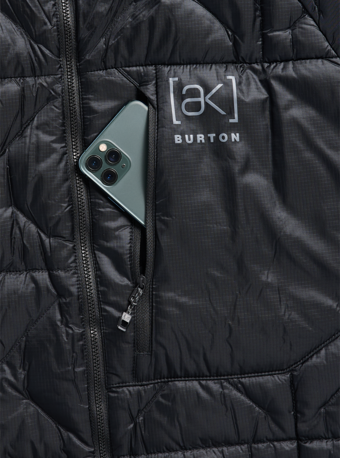 Men's [ak] Baker Down Jacket - True Black