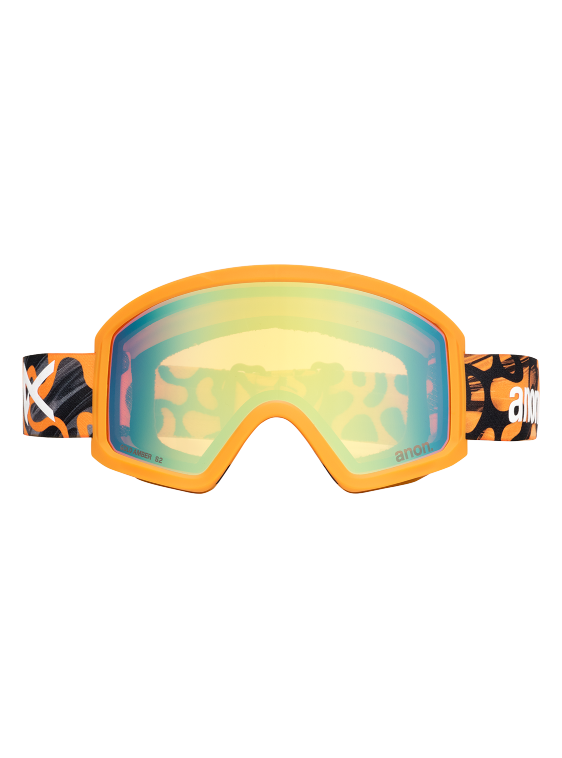 Tracker 2.0 Goggles + MFI® Face Mask - Blobs / Gold Amber