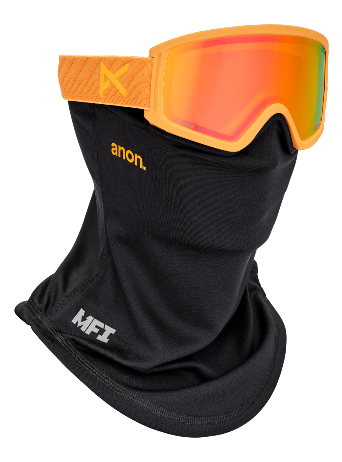 Tracker 2.0 Goggles + MFI® Face Mask - Autumn Glow/Red Amber
