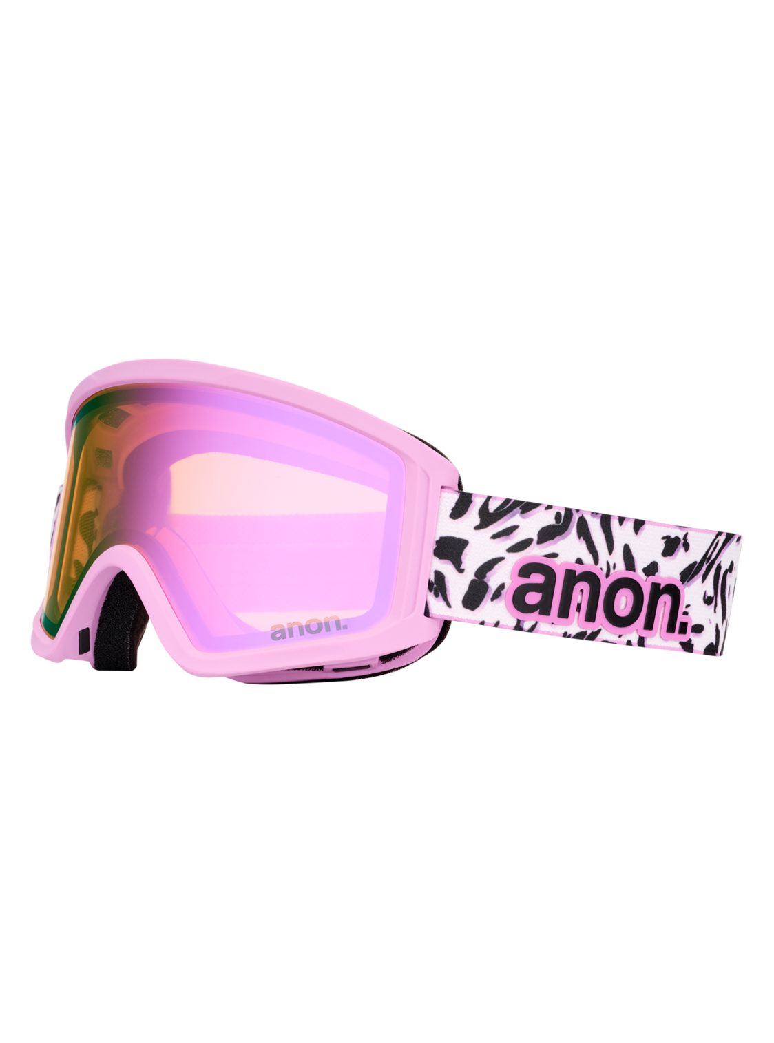 Tracker 2.0 Goggles + MFI® Face Mask - Leopard Pink / Pink Amber