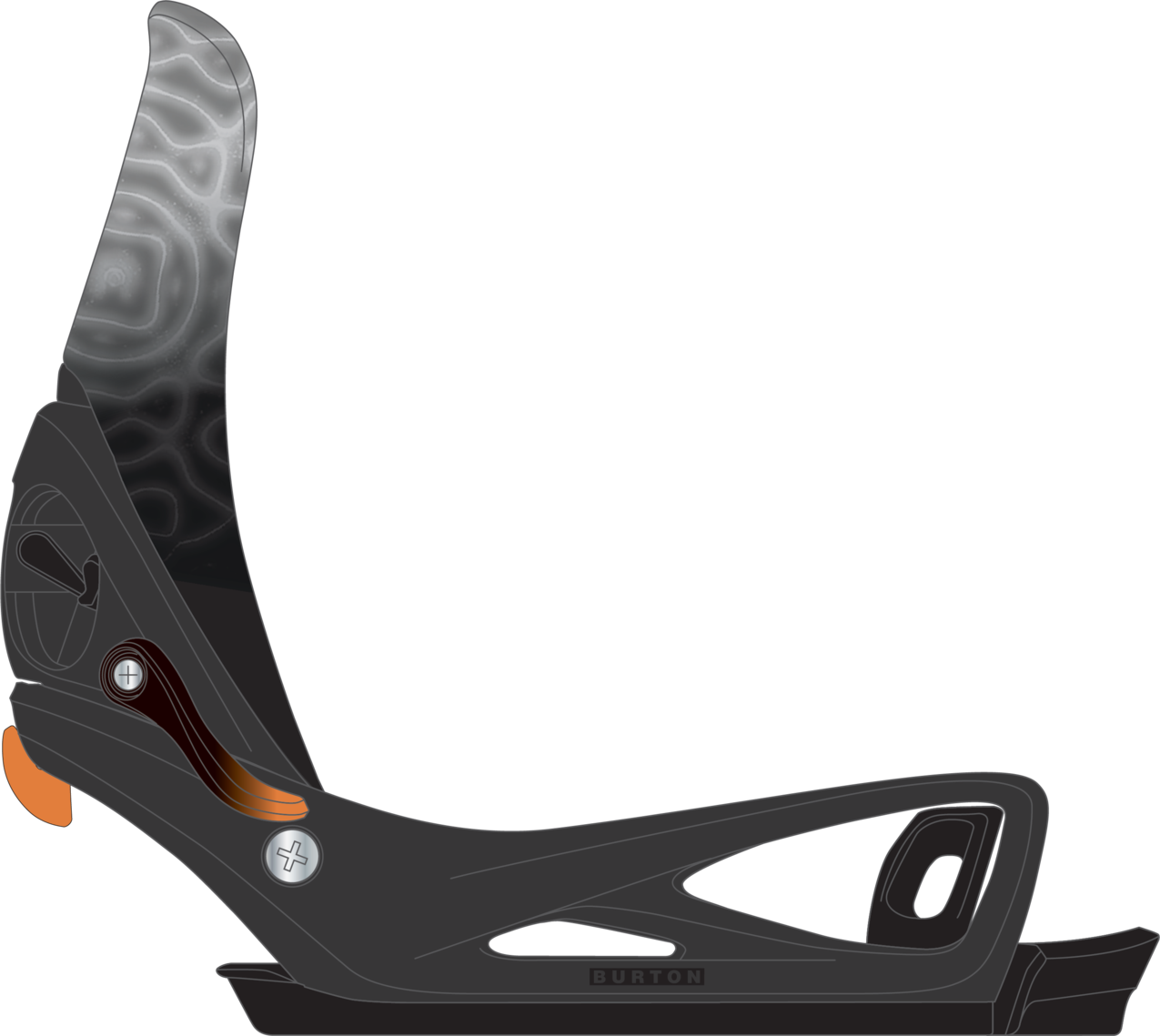 Men's Step On® X Re:Flex Snowboard Bindings - Black