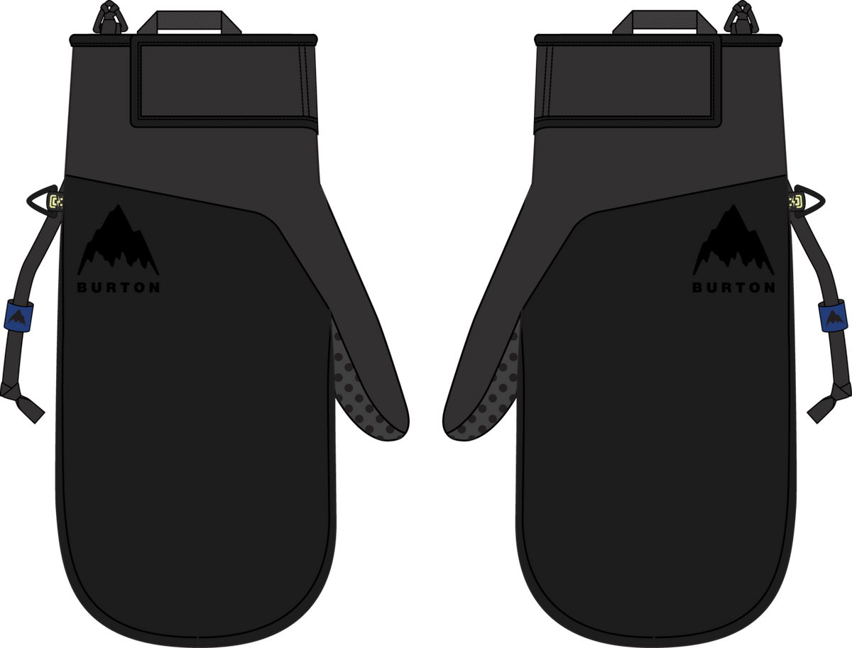 Park Mittens - True Black