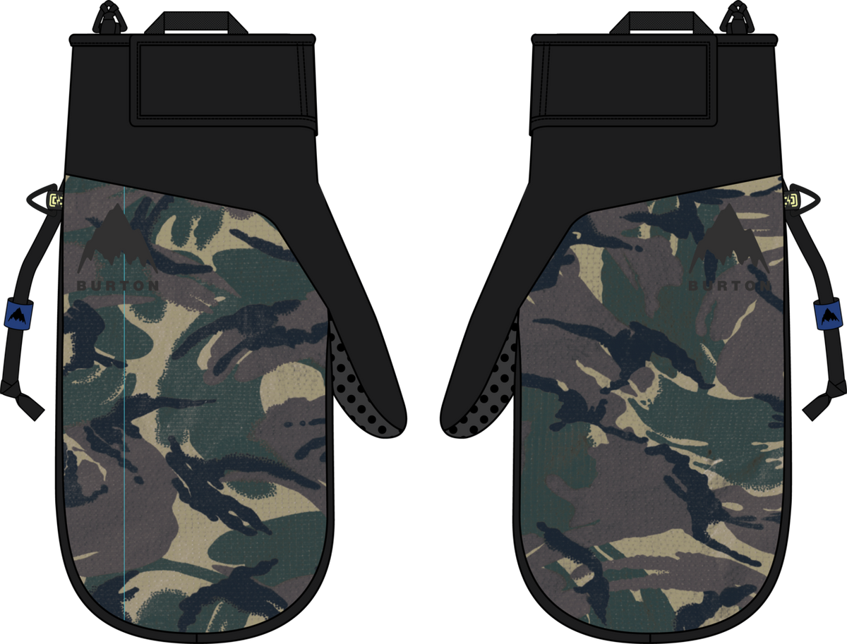 Park Mittens - Seersucker Camo