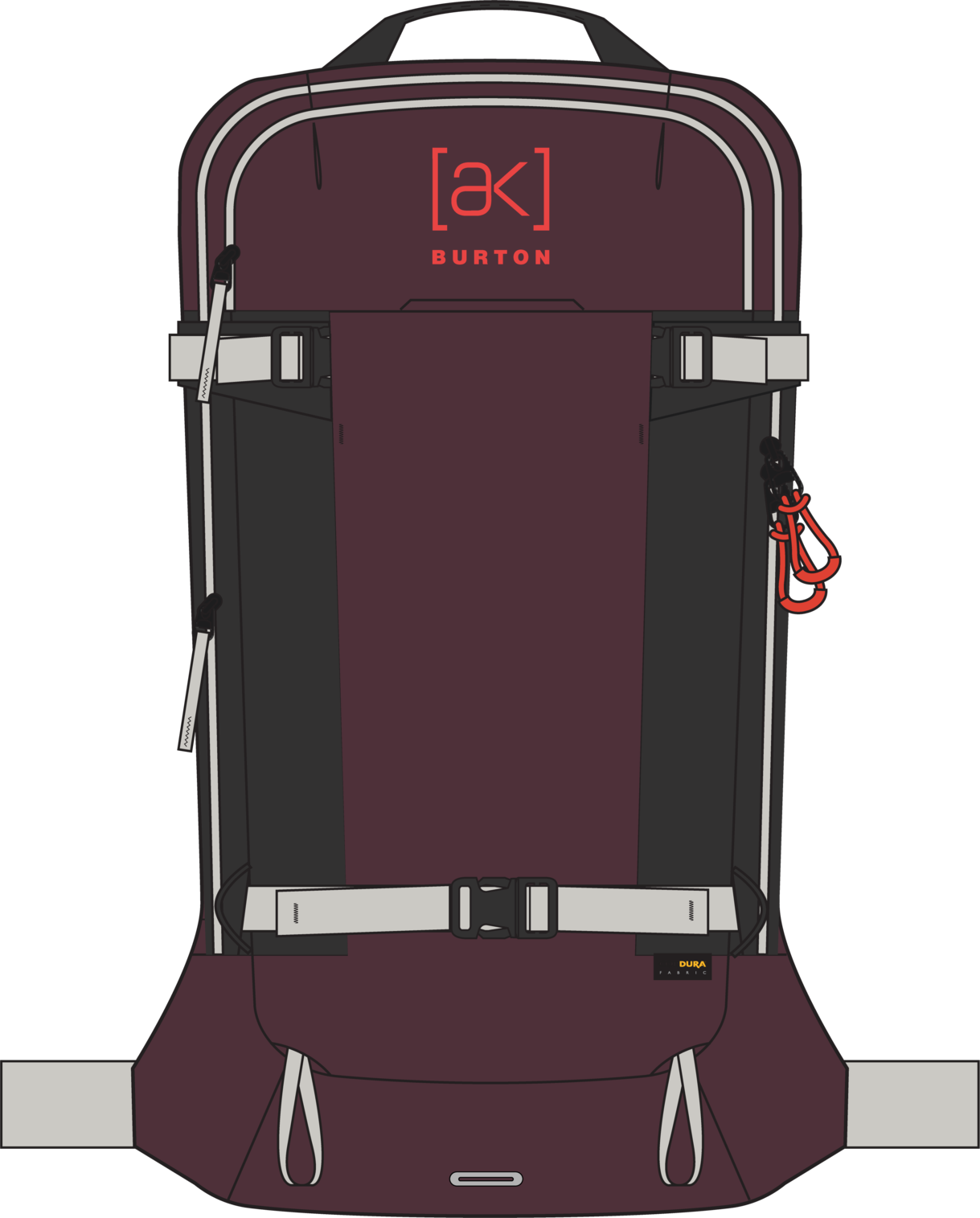 [ak] Dispatcher 25L Backpack - Rum Raisin