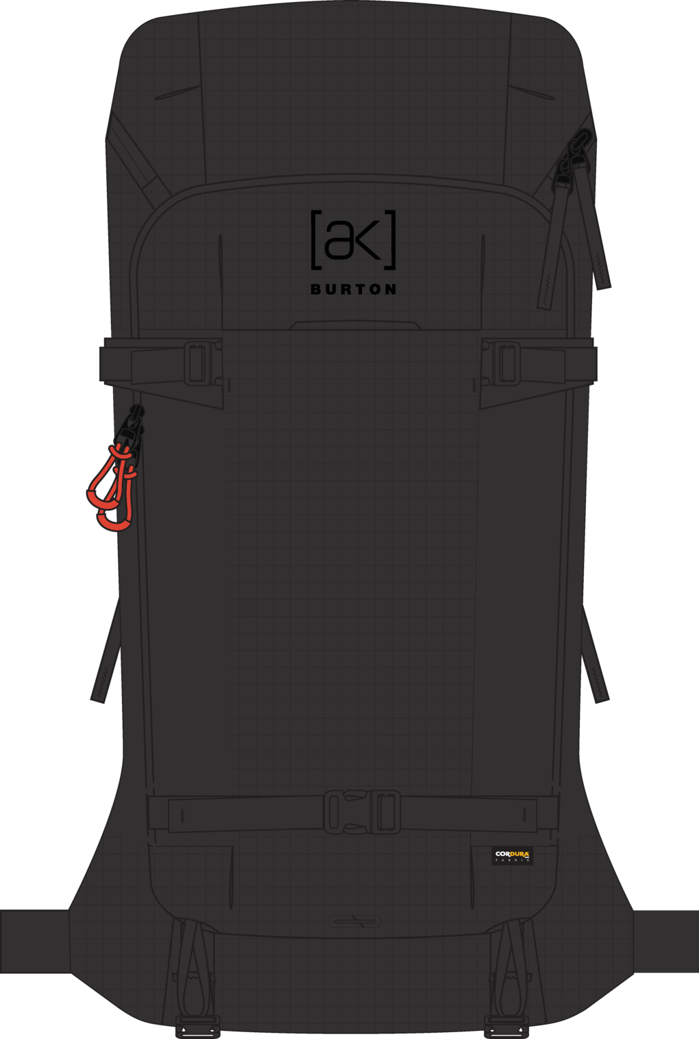 [ak] Dispatcher 35L Backpack - True Black