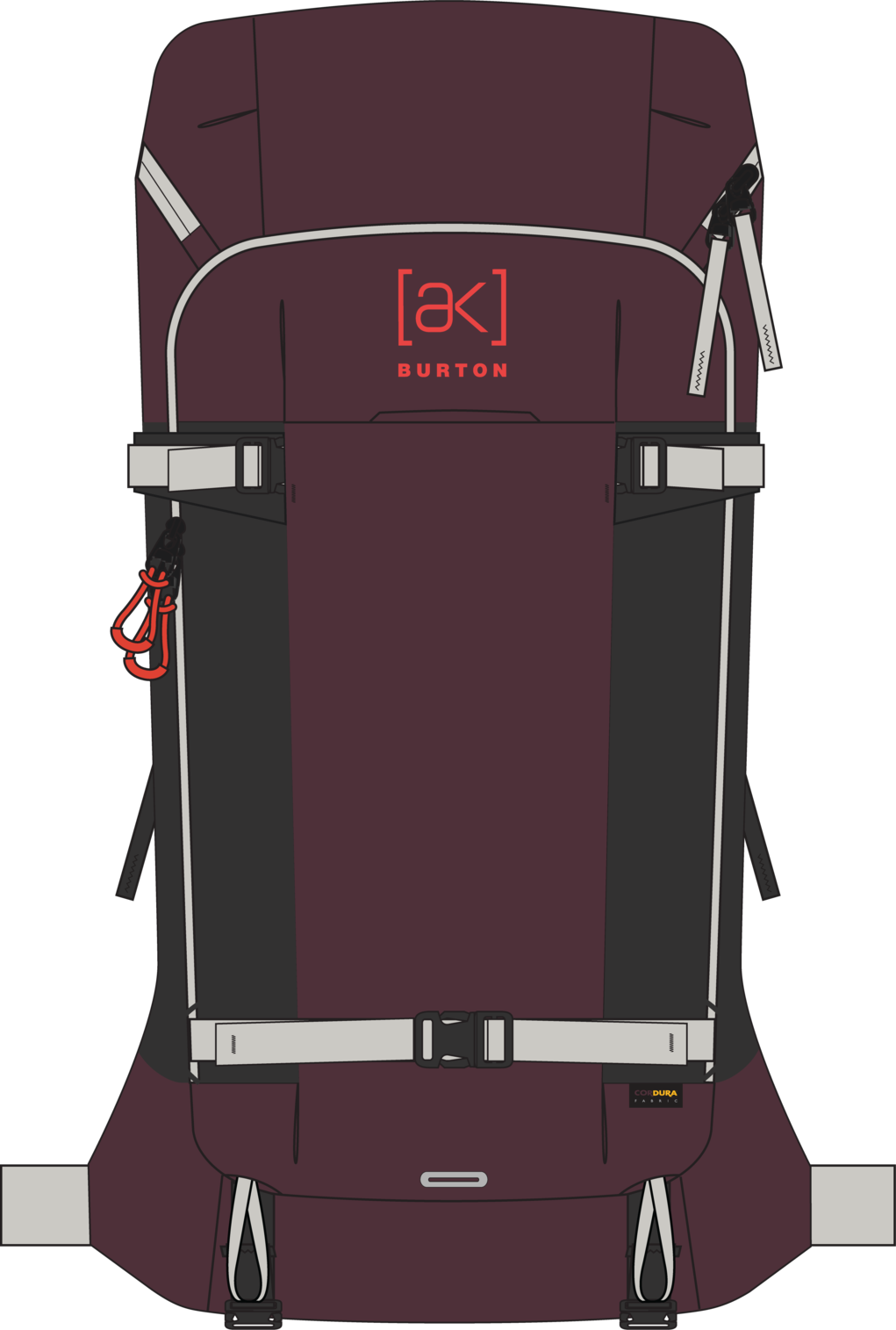 [ak] Dispatcher 35L Backpack - Rum Raisin