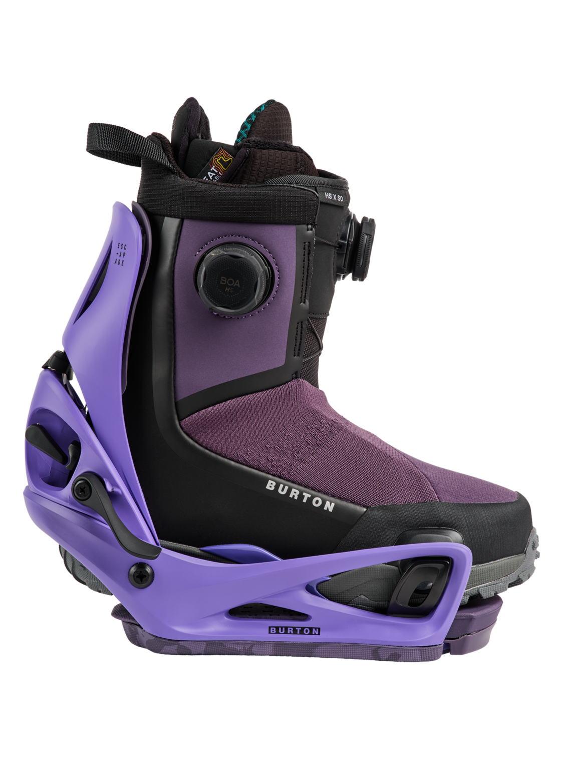 Women's Step On® Escapade Re:Flex Snowboard Bindings - Purple Voltage