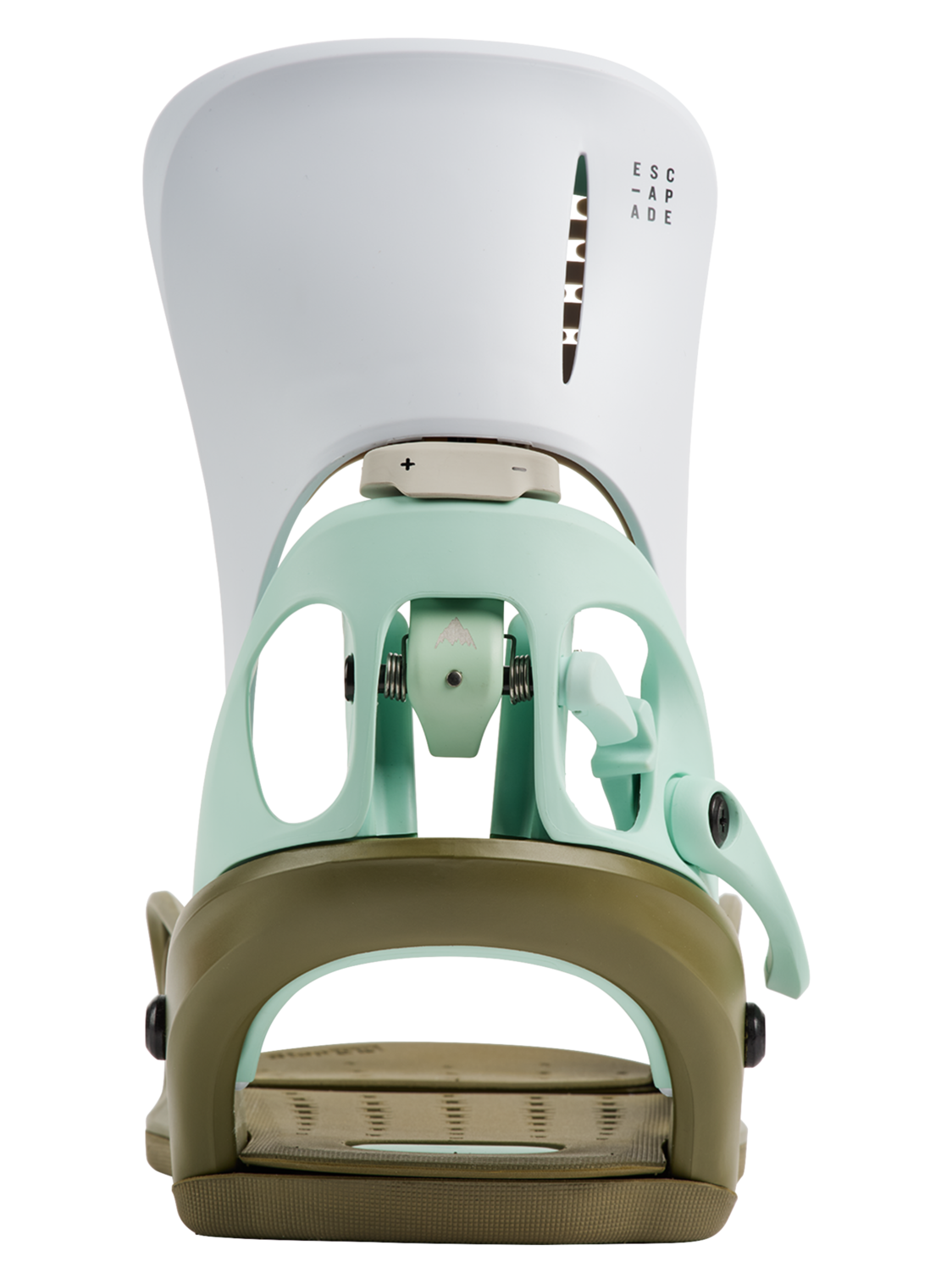 Women's Step On® Escapade Re:Flex Snowboard Bindings - White/Dried Moss