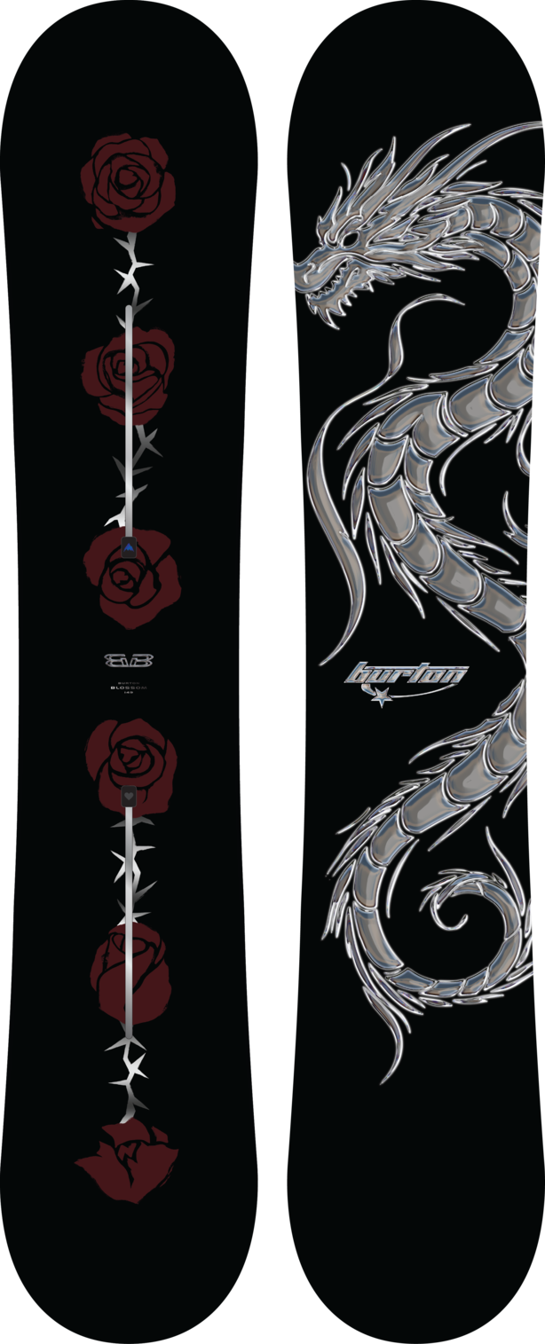 Blossom Camber Snowboard - Dragon