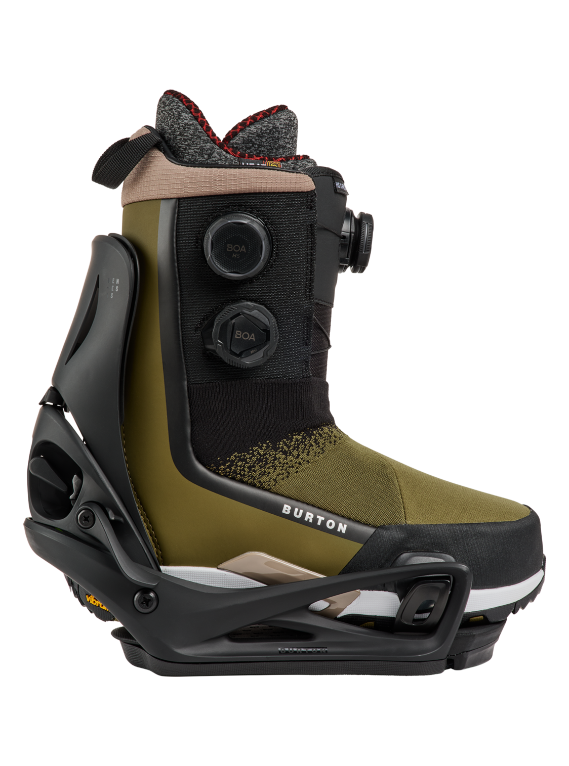 Men's Step On® Genesis Re:Flex Snowboard Bindings - Black