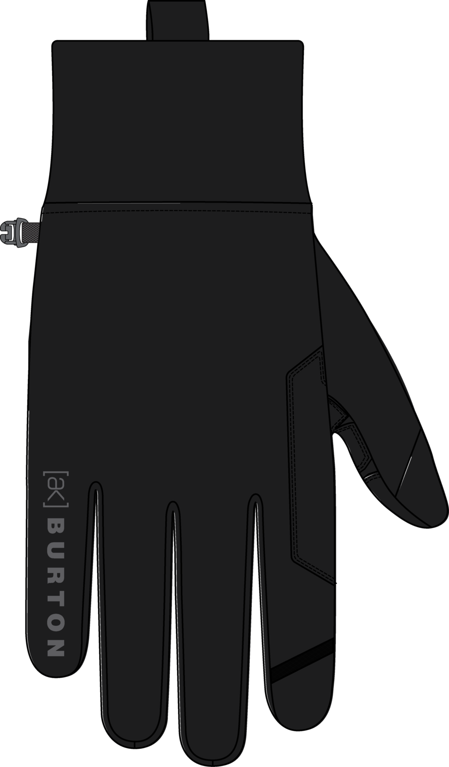 [ak] Helium Expedition Gloves - True Black