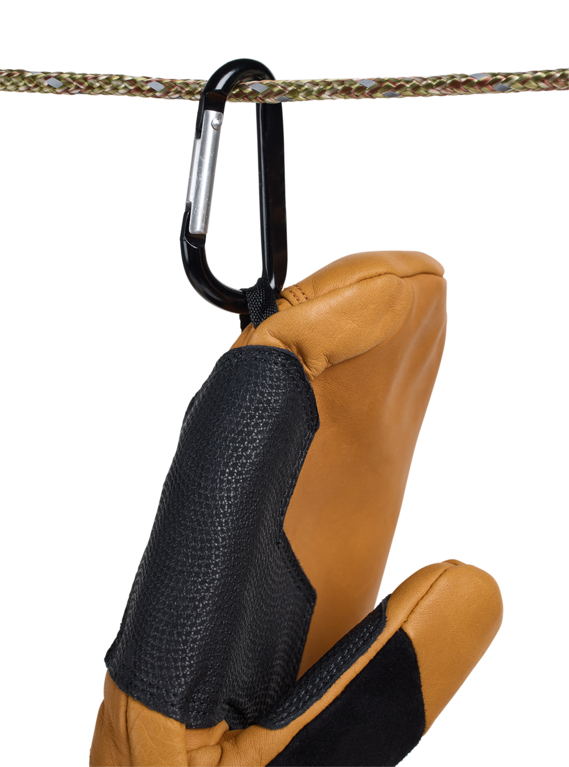 [ak] Clutch GORE-TEX Leather Mittens - Honey