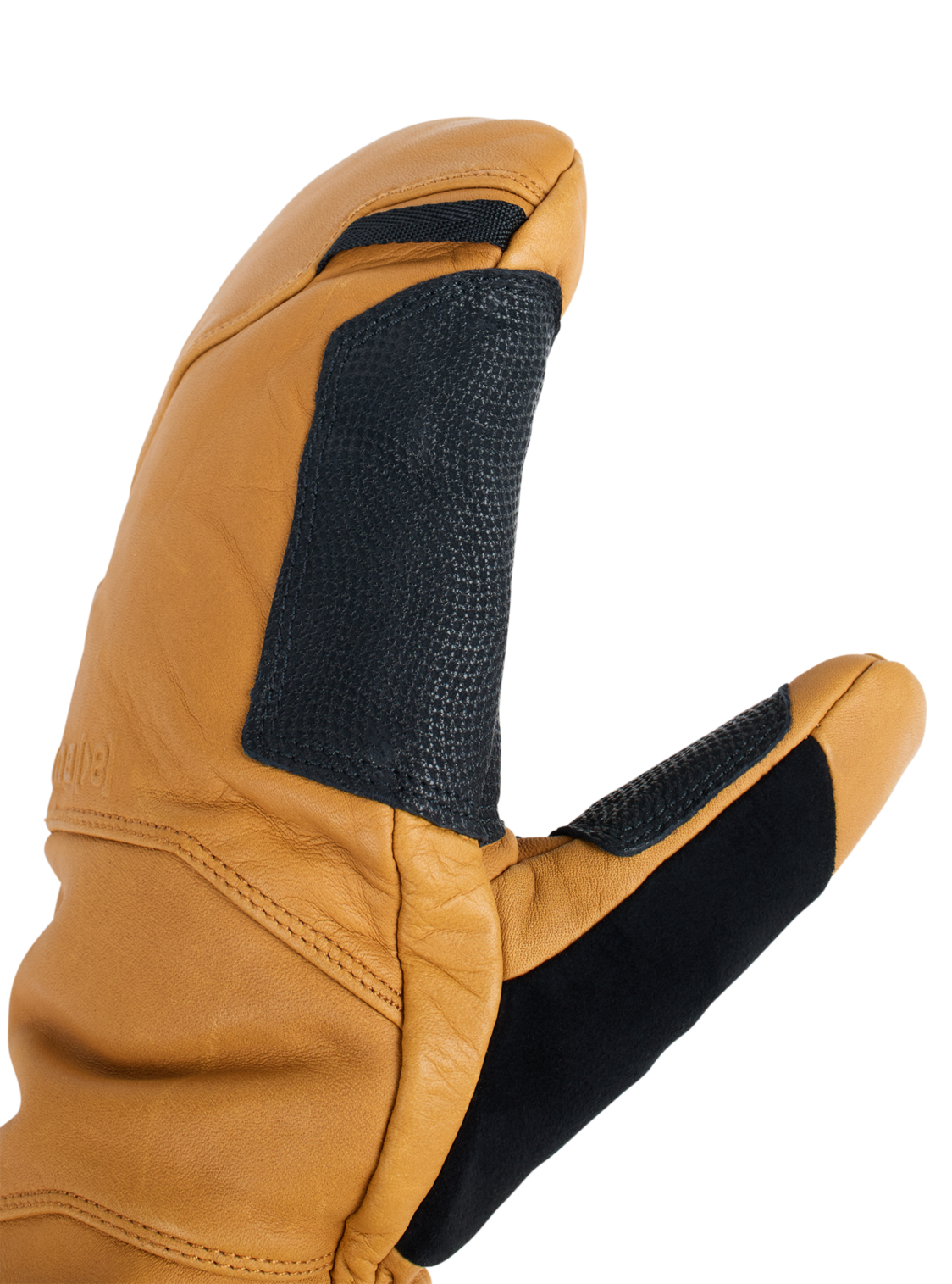 [ak] Clutch GORE-TEX Leather Mittens - Honey