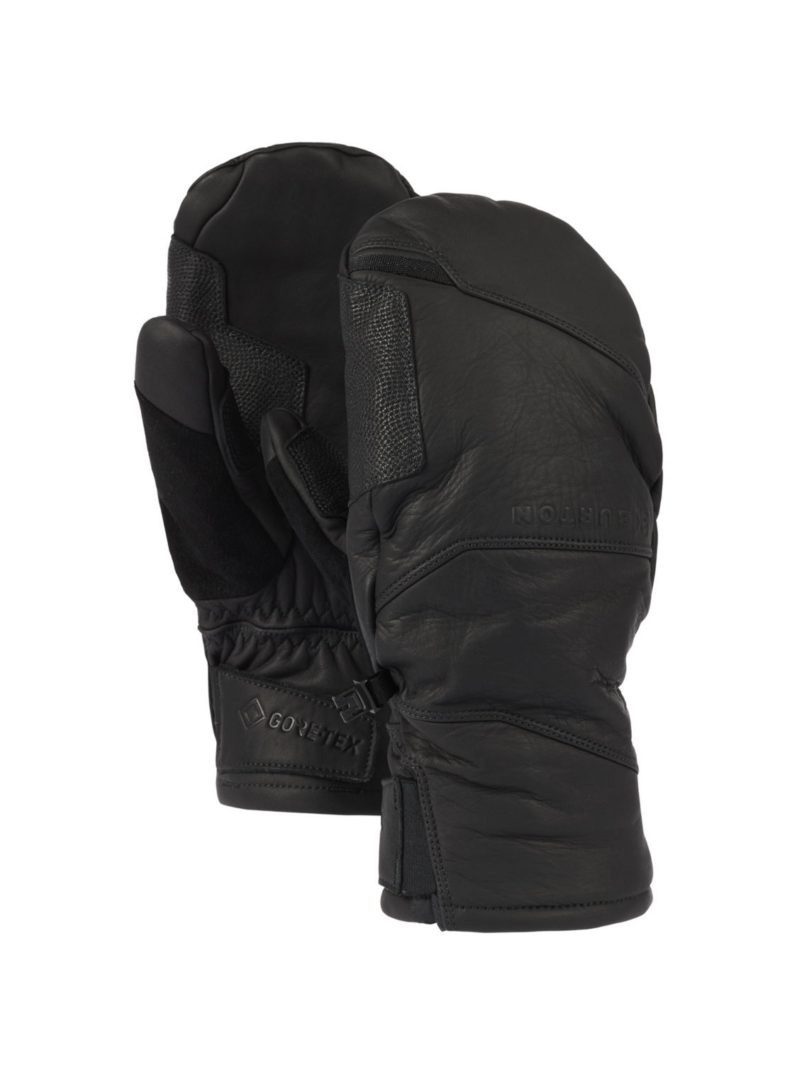 [ak] Clutch GORE-TEX Leather Mittens - True Black