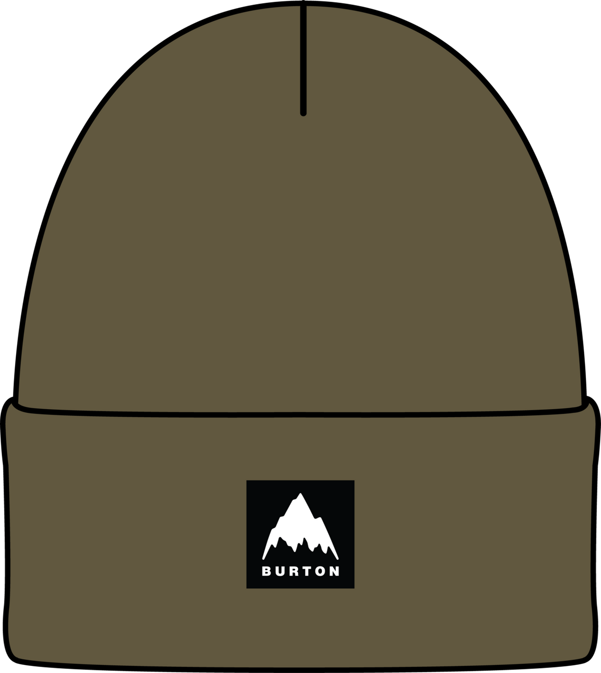 Recycled Kactusbunch Tall Beanie - Dried Moss