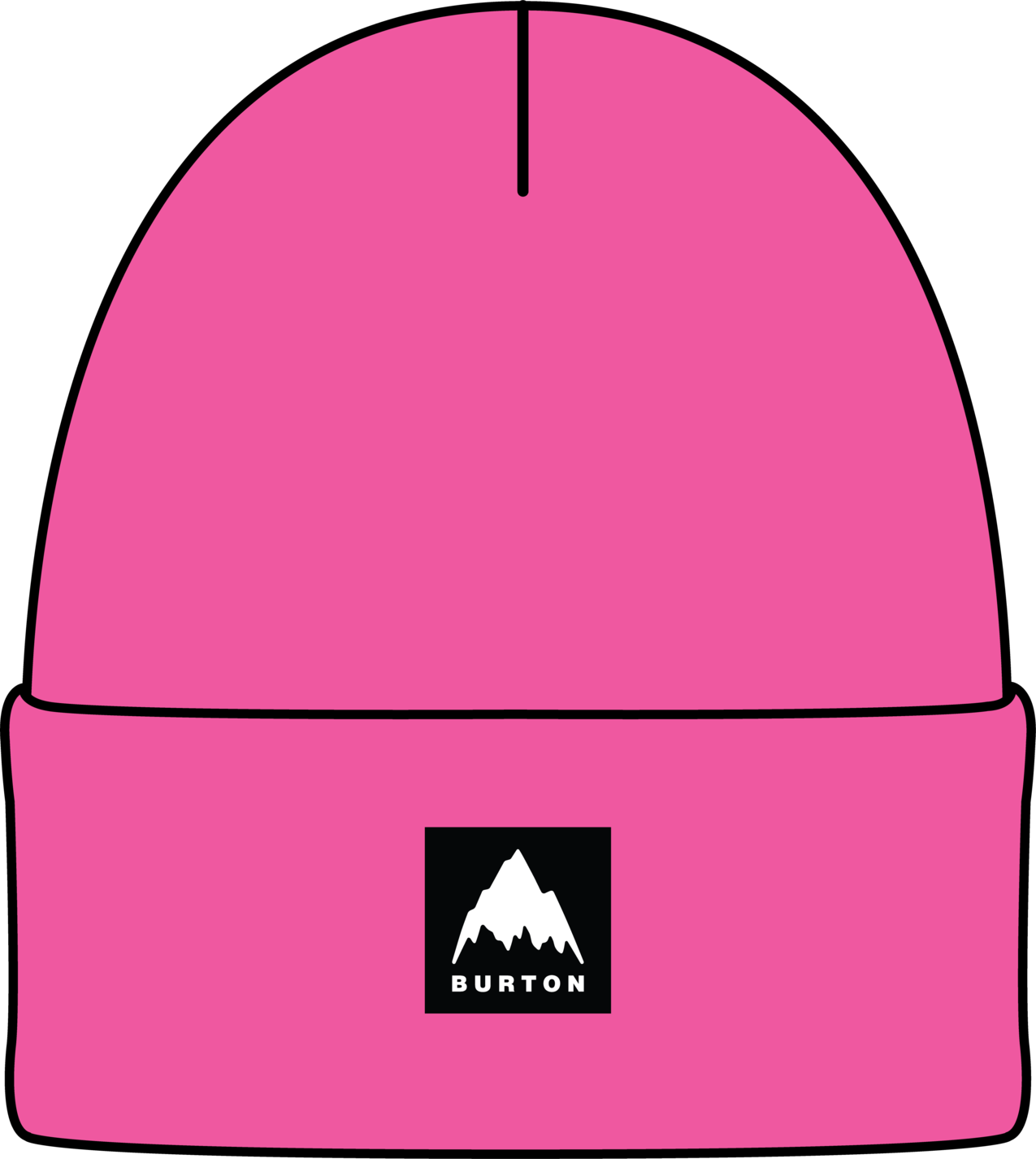 Recycled Kactusbunch Tall Beanie - Shockwave Pink