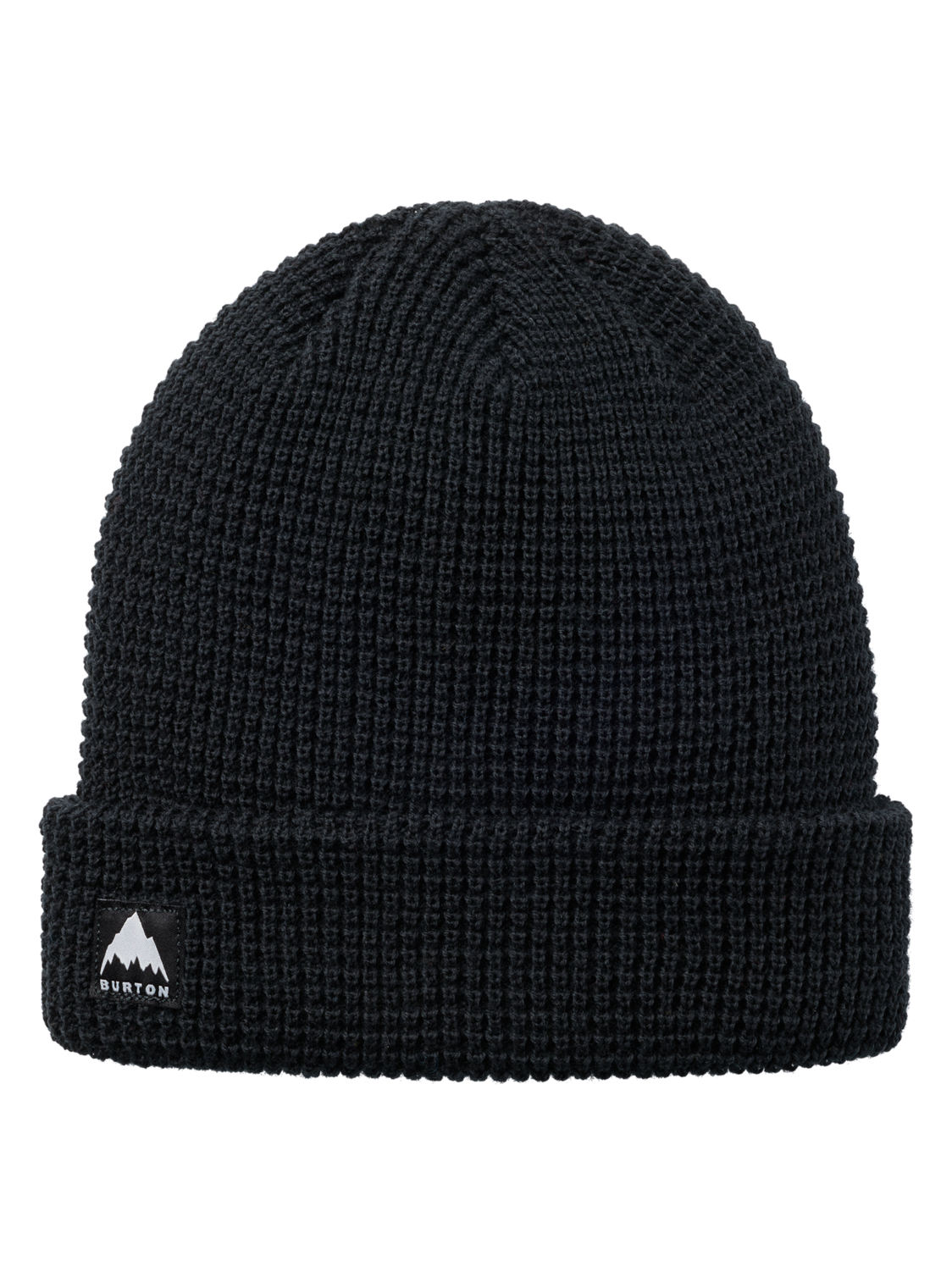 Recycled Waffle Beanie - True Black