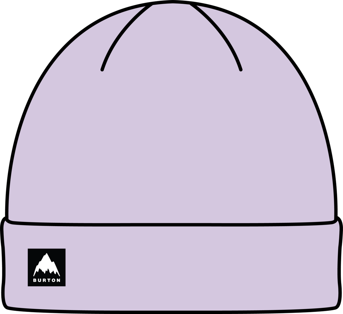 Recycled Waffle Beanie - Moondust Purple