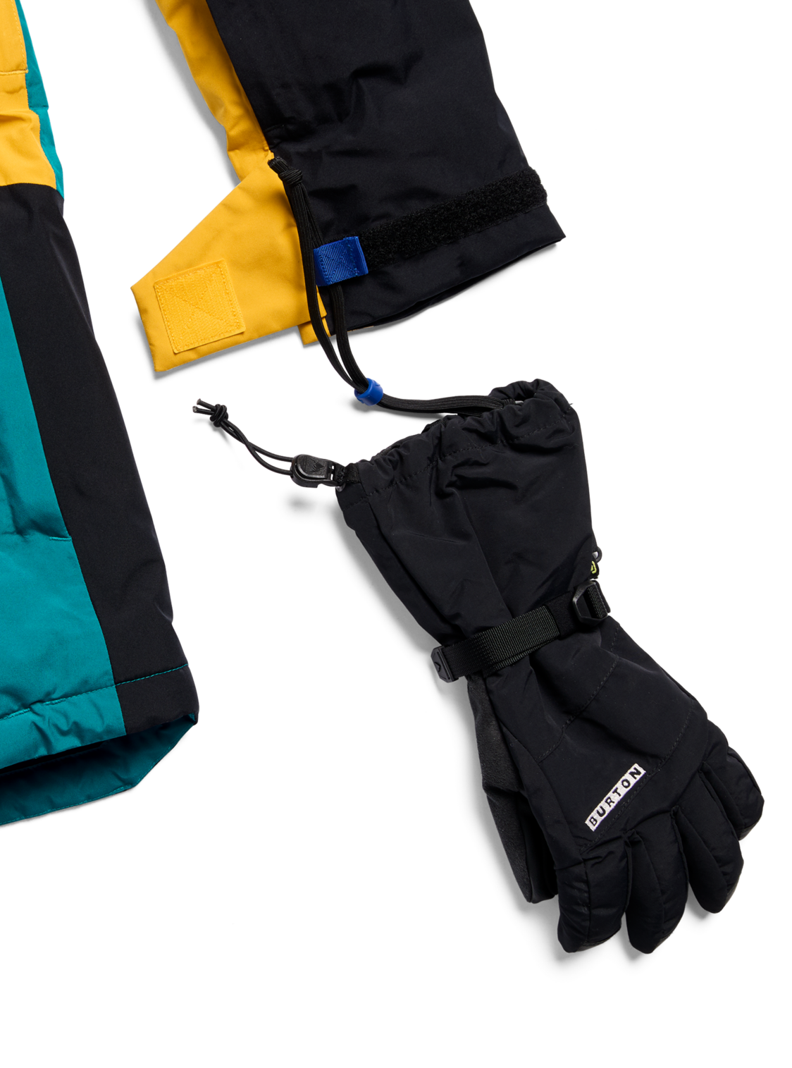 Kids' Powline GORE-TEX 2L Jacket - Pacific Teal/Goldenrod/True Black