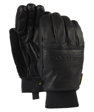 Treeline Leather Gloves - True Black