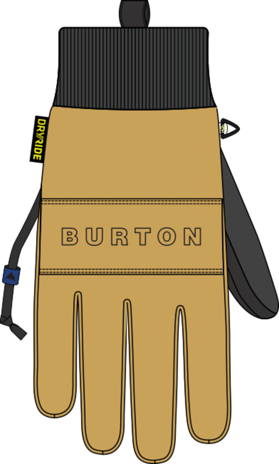 Treeline Leather Gloves - Rawhide