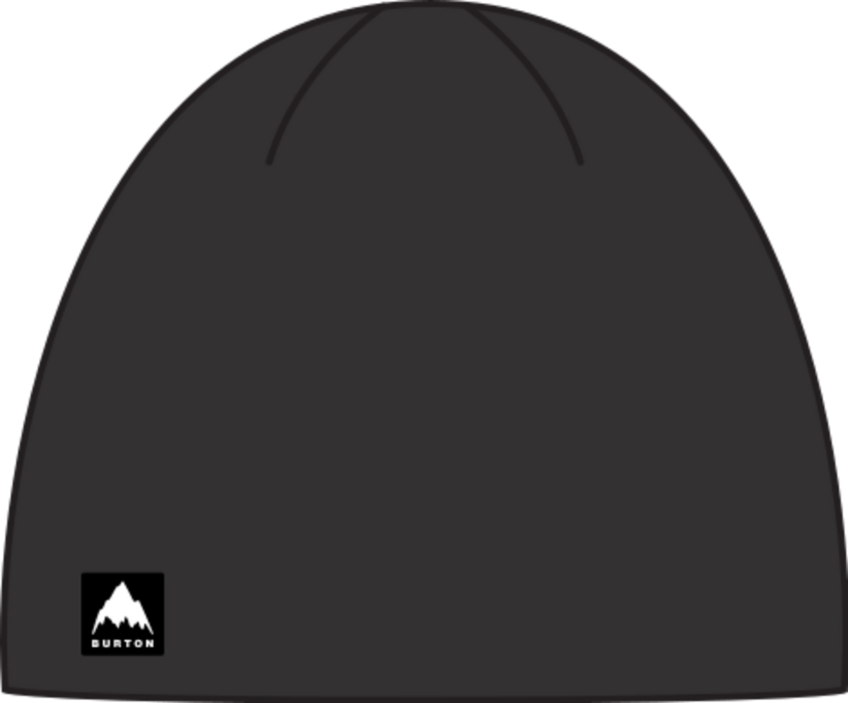 Mountain High Fleece-Lined Beanie - True Black