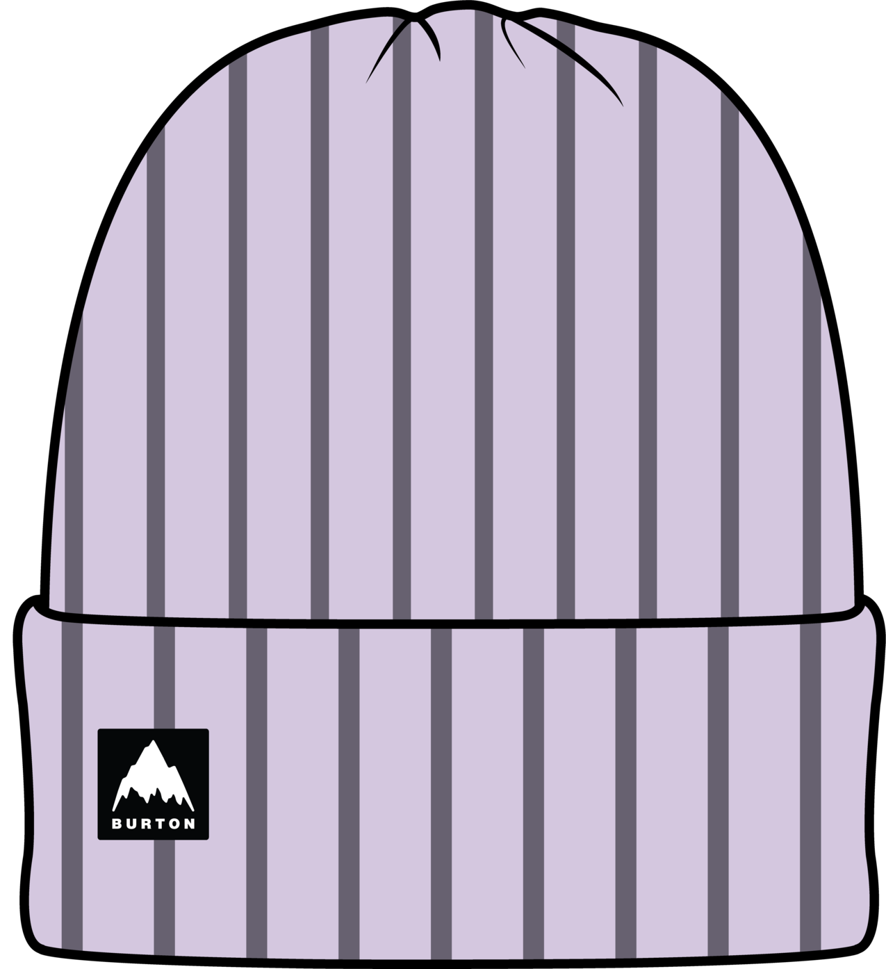 Plush Beanie - Moondust Purple
