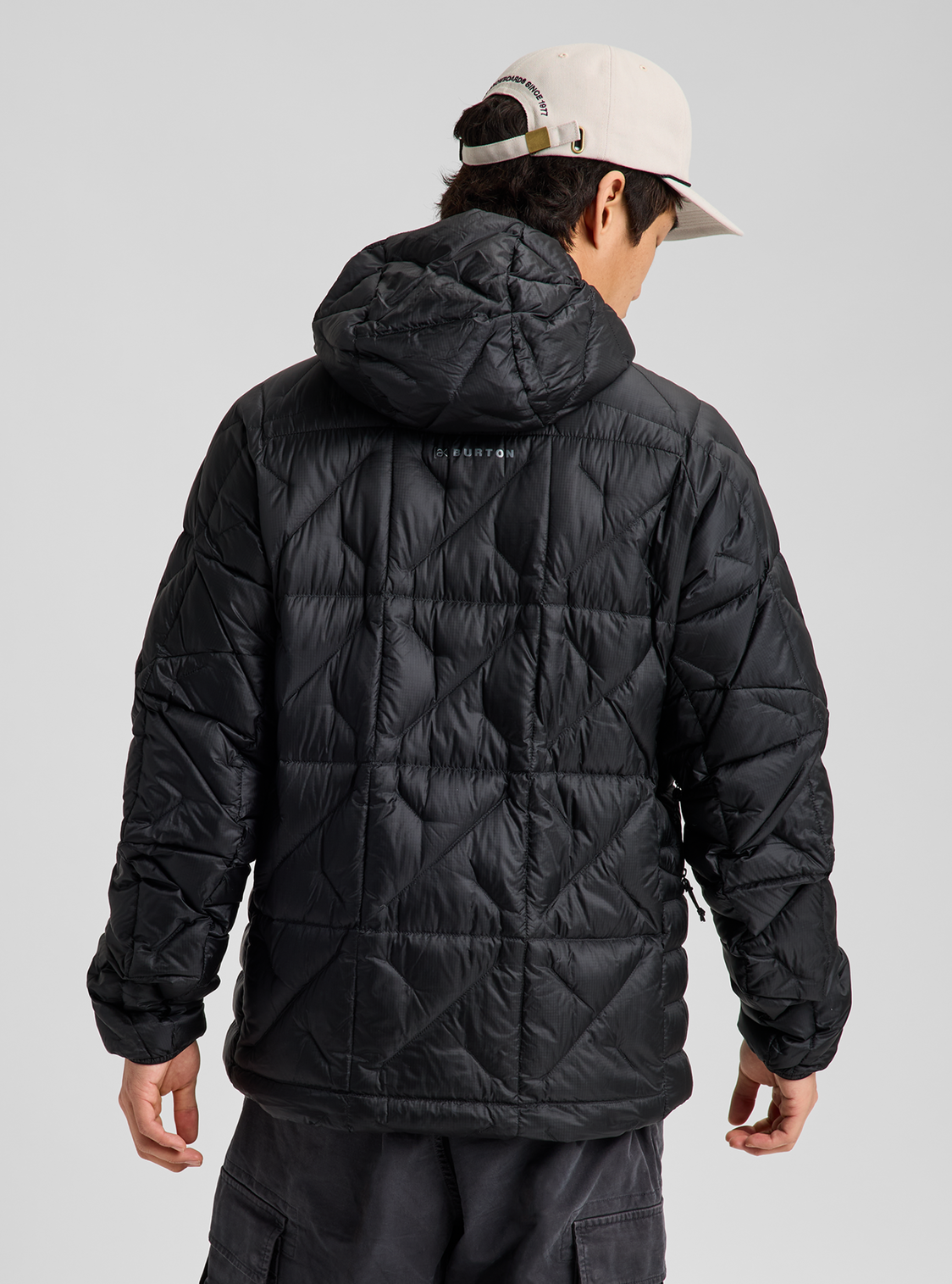 Men's [ak] Baker Hooded Down Jacket - True Black