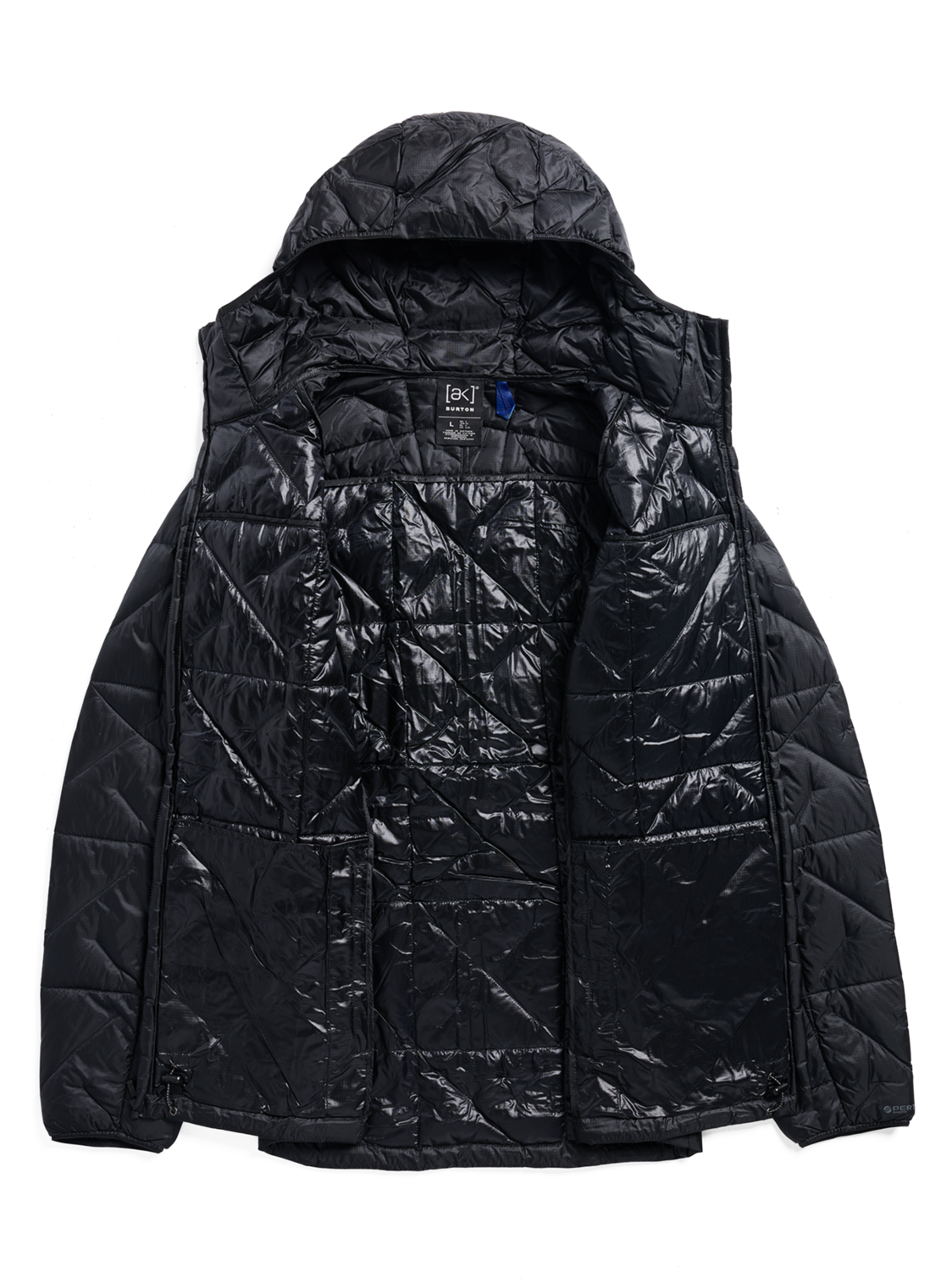 Men's [ak] Baker Hooded Down Jacket - True Black