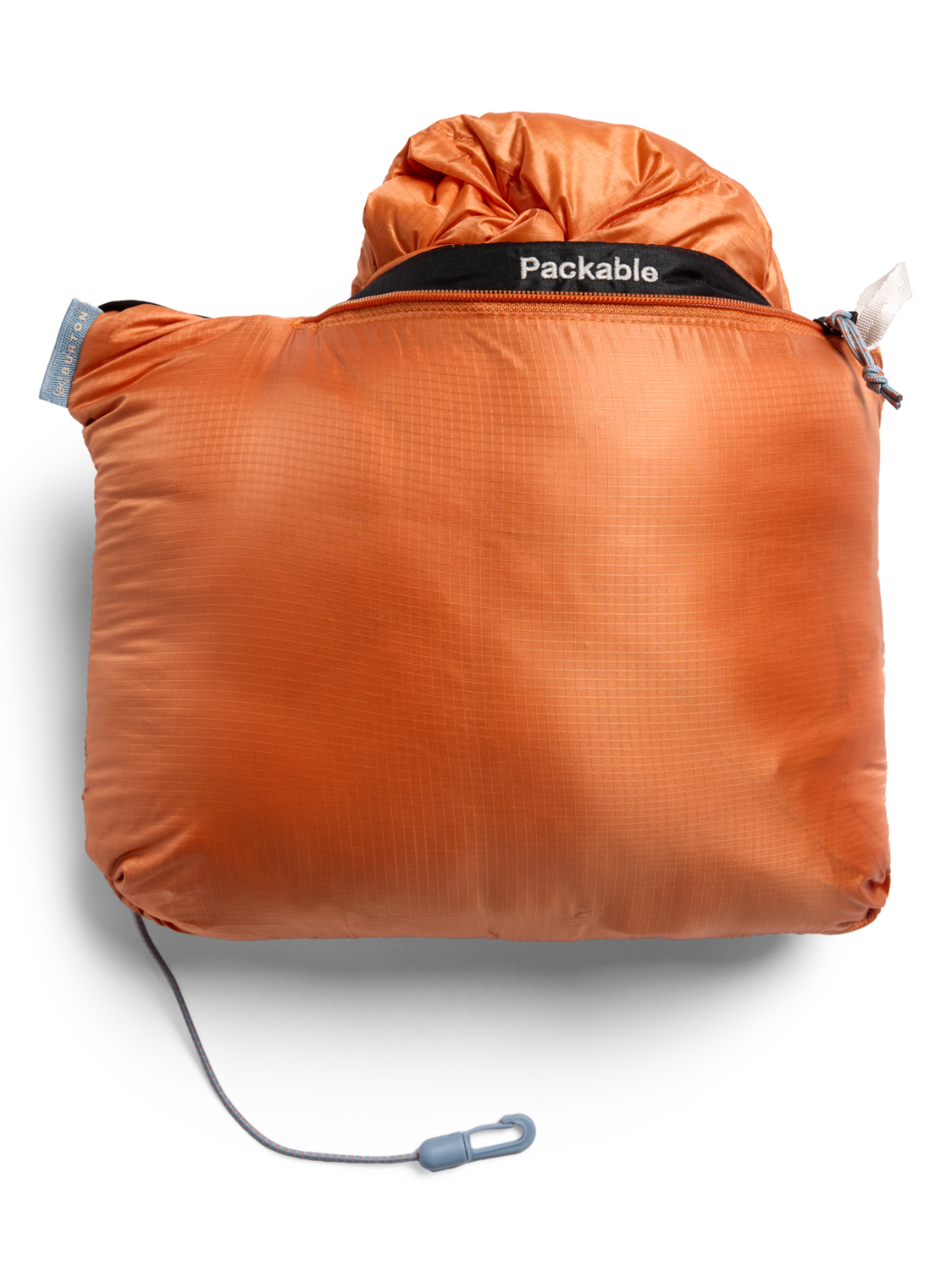Men's [ak] Baker Hooded Down Jacket - Goldfish Orange