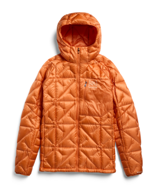 Men's [ak] Baker Hooded Down Jacket - Goldfish Orange
