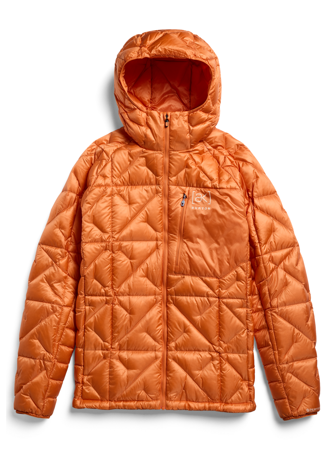 Men's [ak] Baker Hooded Down Jacket - Goldfish Orange