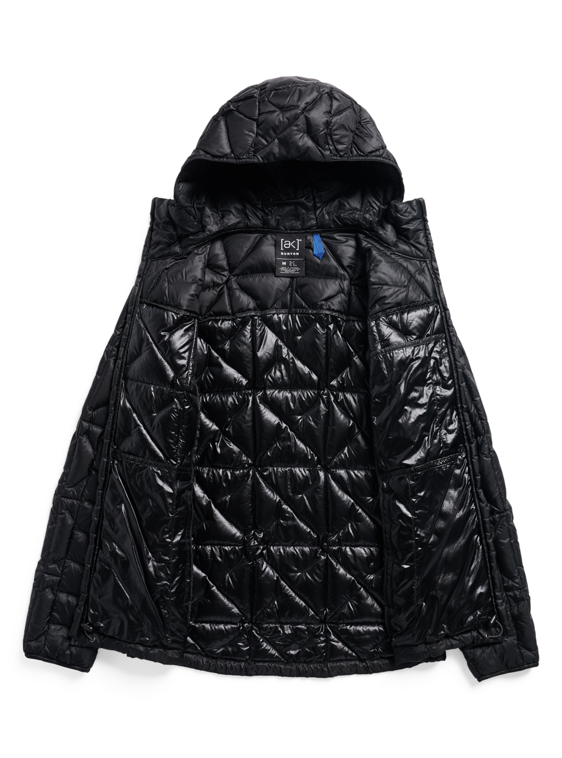 Women's [ak] Baker Down Hooded Jacket - True Black