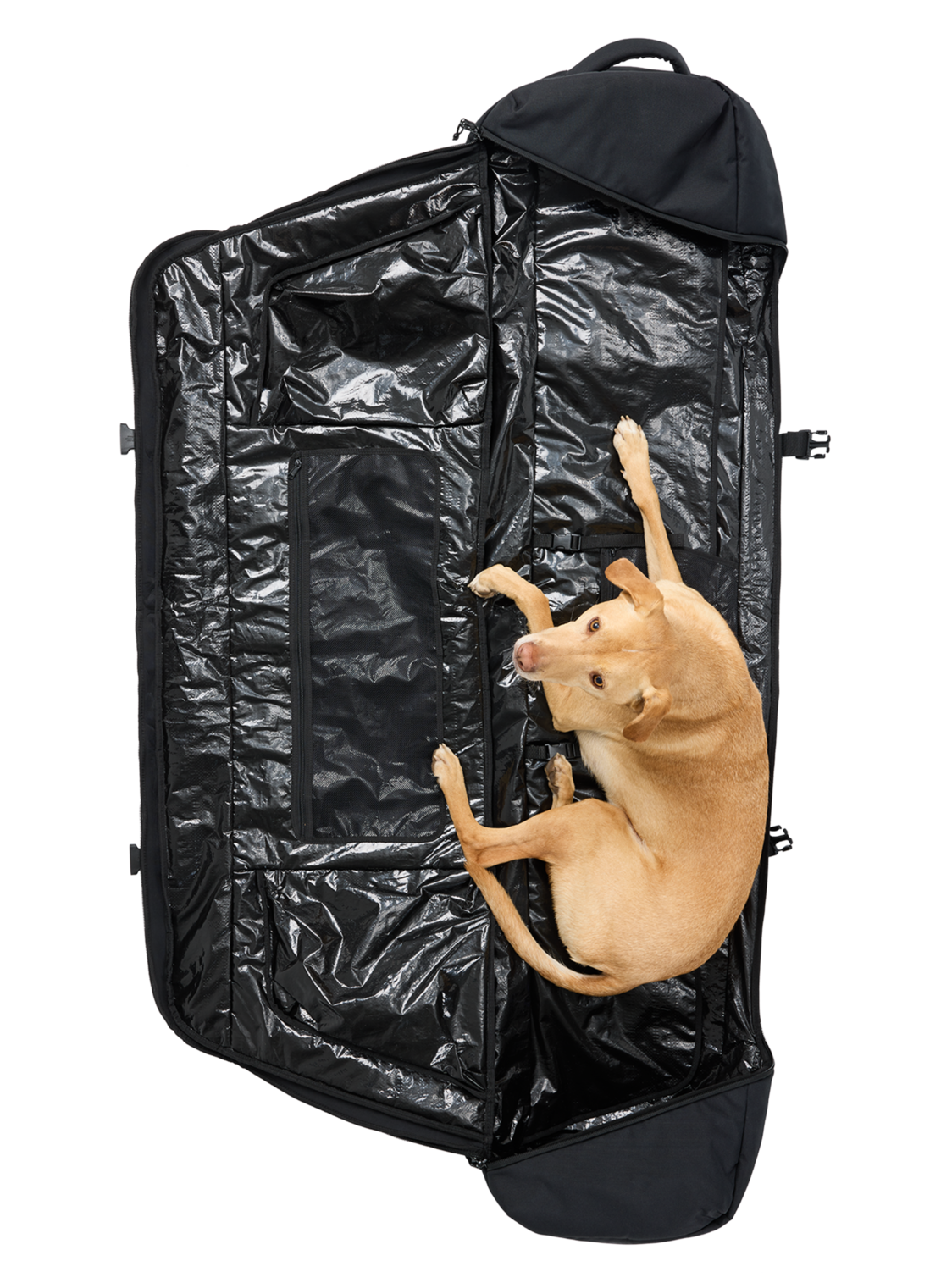 Wheelie Flight Attendant Snowboard Bag - True Black