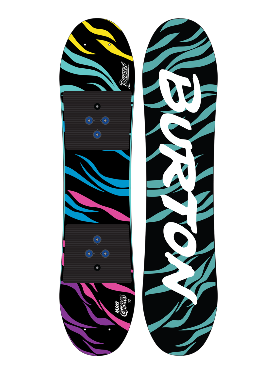 Kids' Mini Grom Rocker Snowboard - No Color