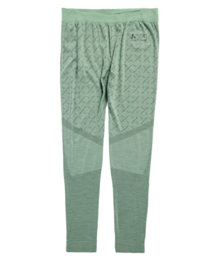 Men's [ak] Slokar Merino Base Layer Pants - Hedge Green/True Black