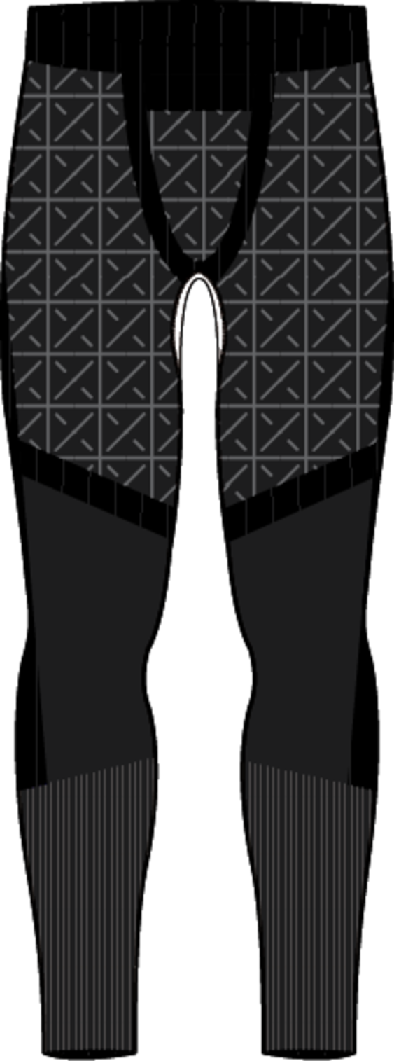 Men's [ak] Slokar Merino Base Layer Pants - True Black/Gray Cloud