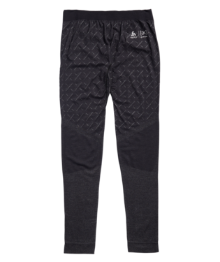 Men's [ak] Slokar Merino Base Layer Pants - True Black/Gray Cloud