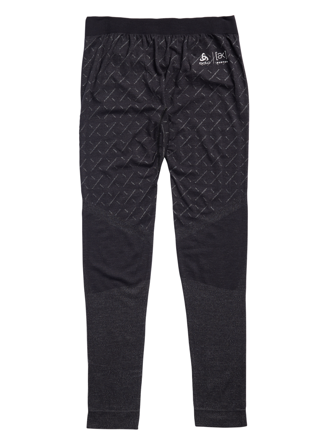 Men's [ak] Slokar Merino Base Layer Pants - True Black/Gray Cloud