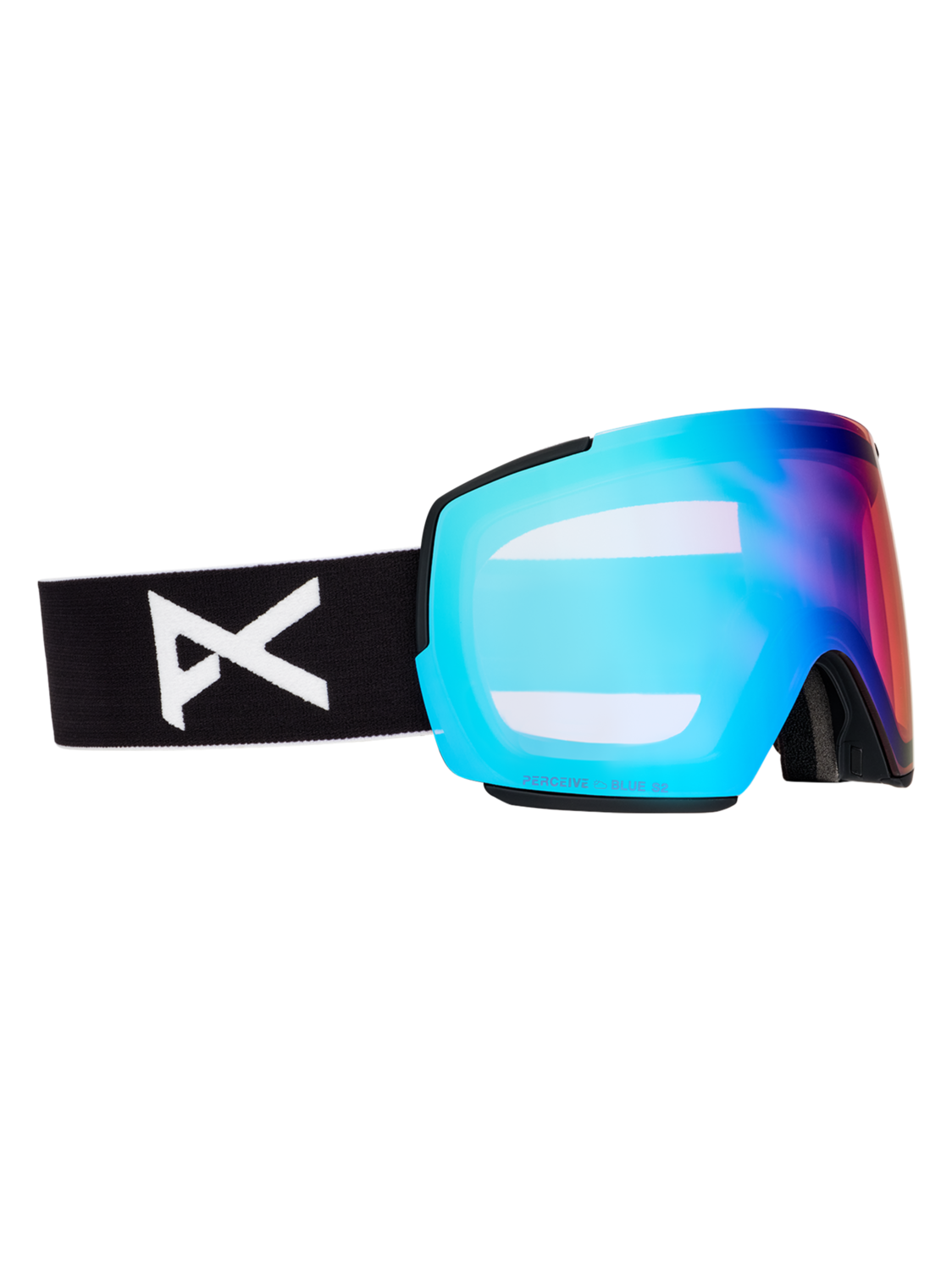 M5 Goggles + Bonus Lens + MFI® Face Mask - Black/Perceive Variable Blue