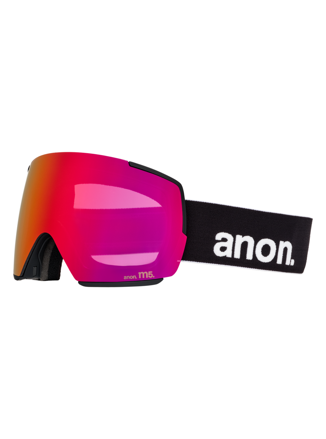 M5 Goggles + Bonus Lens + MFI® Face Mask - Black/Perceive Sunny Red