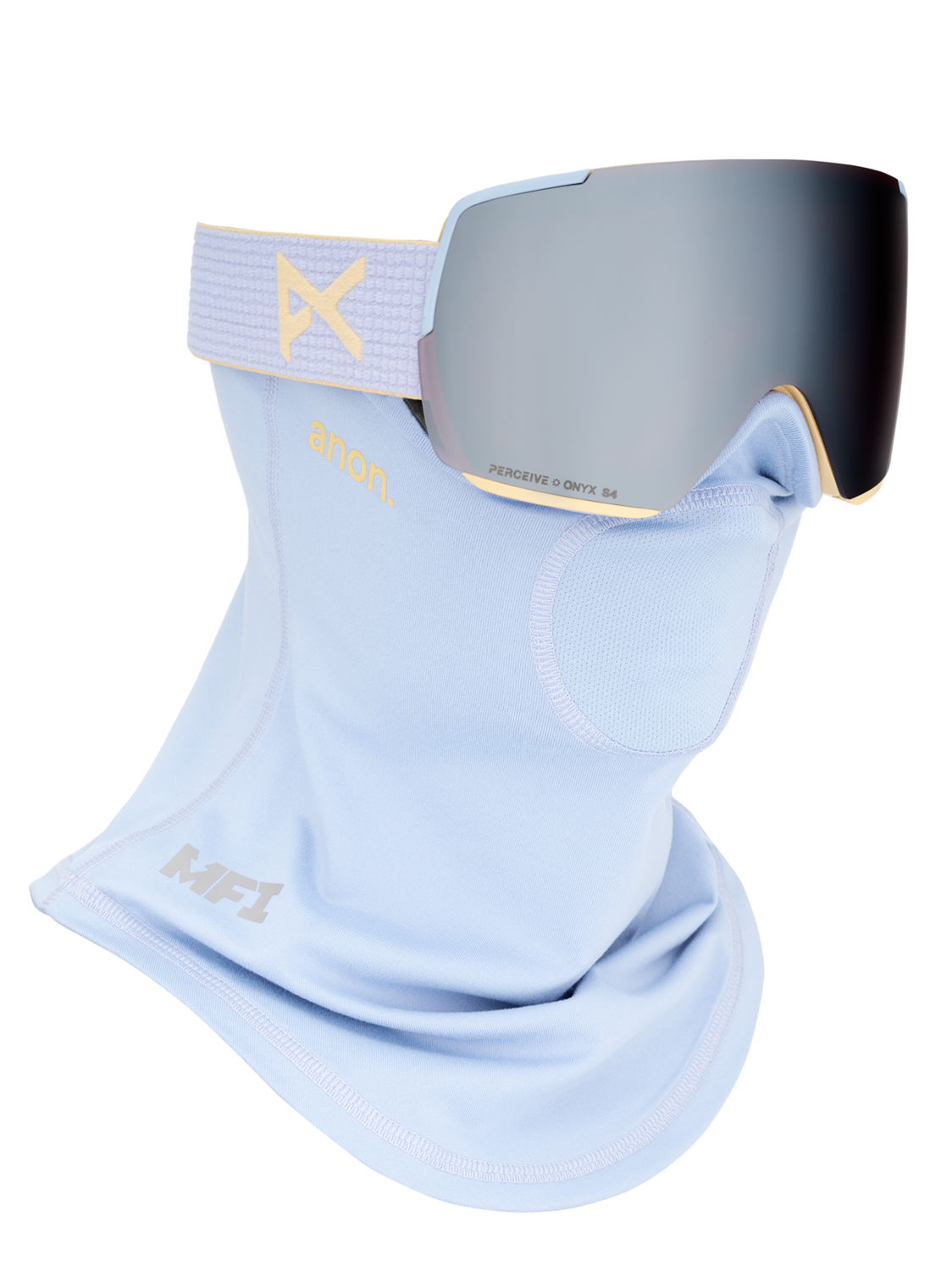 M5S Goggles + Bonus Lens + MFI® Face Mask - Airstream Blue / Perceive Sunny Onyx