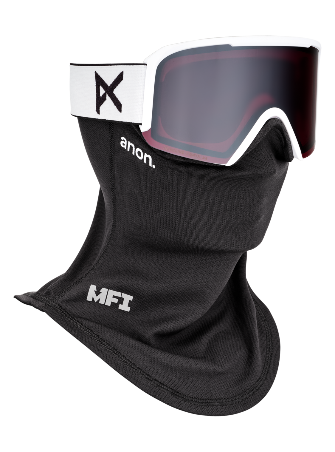 Nesa Goggles + Bonus Lens + MFI® Face Mask - White/Perceive Sunny Onyx