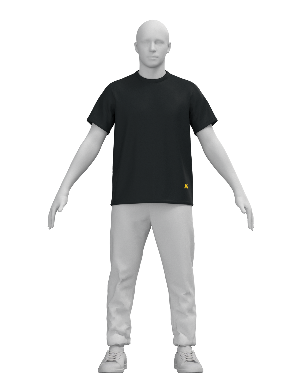 AG Outfall T-Shirt - True Black
