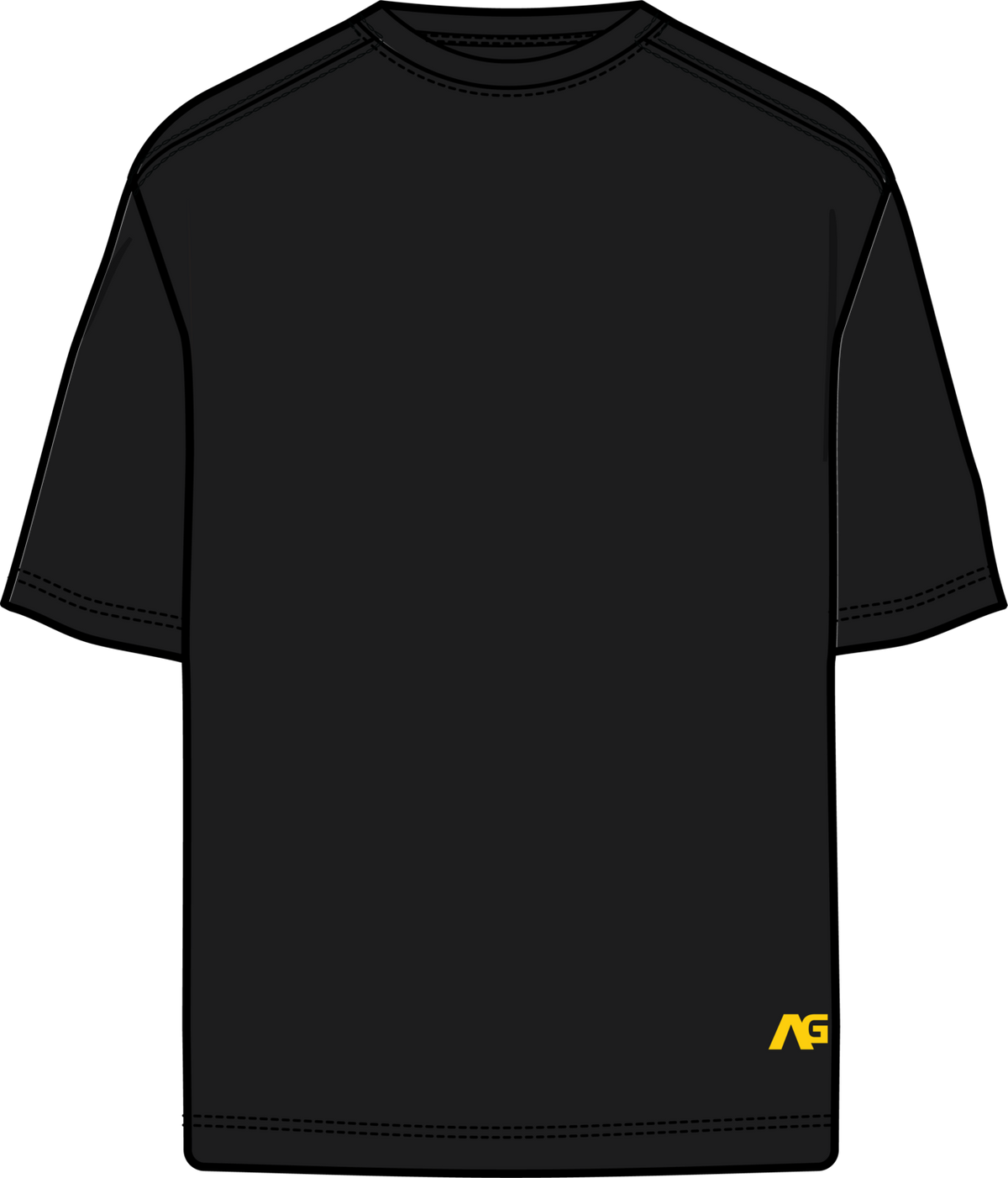 AG Outfall T-Shirt - True Black
