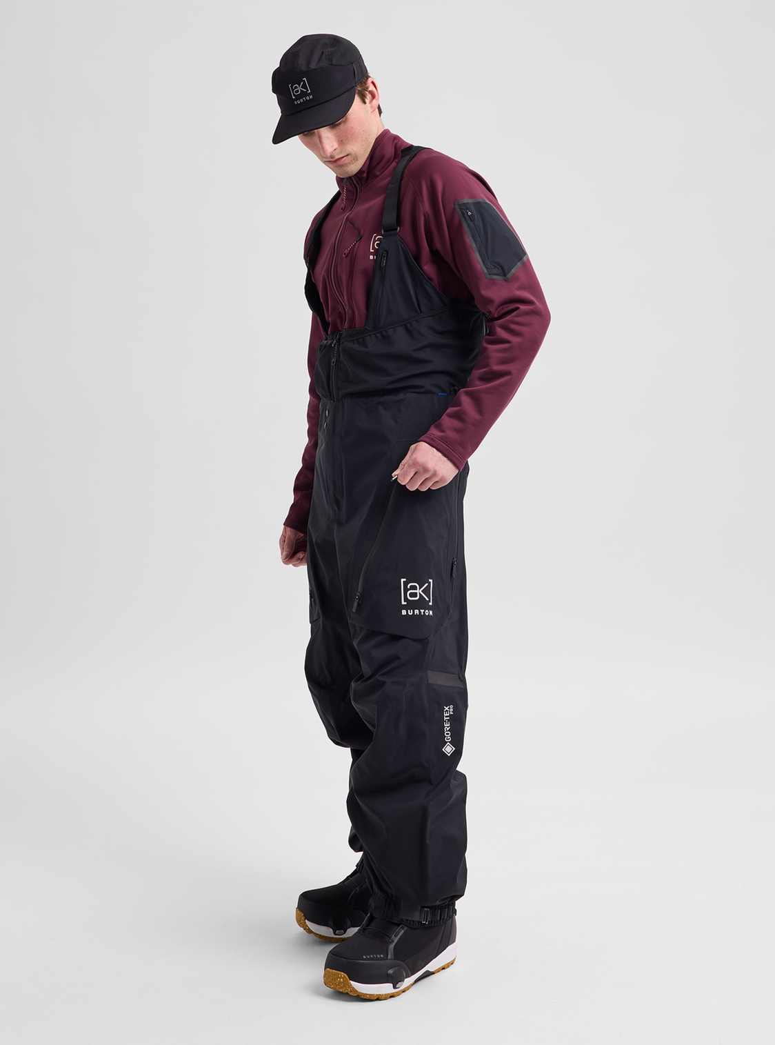 Men's [ak] Acamar GORE-TEX PRO 3L Bib Pants - True Black