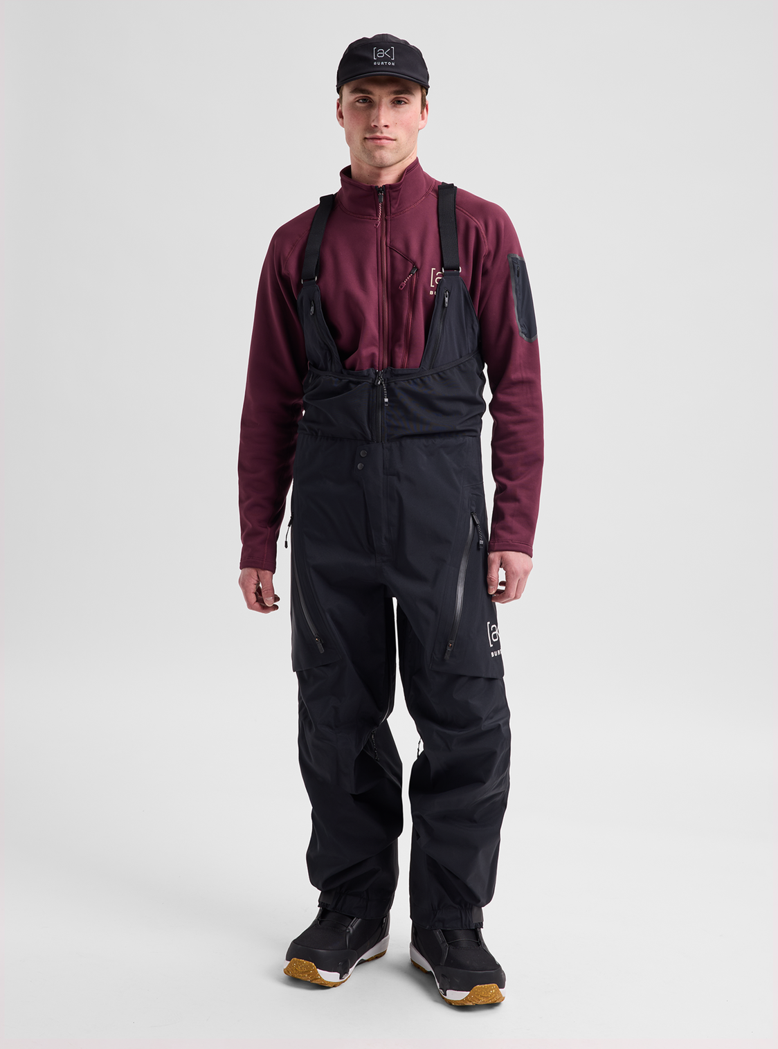 Men's [ak] Acamar GORE-TEX PRO 3L Bib Pants - True Black