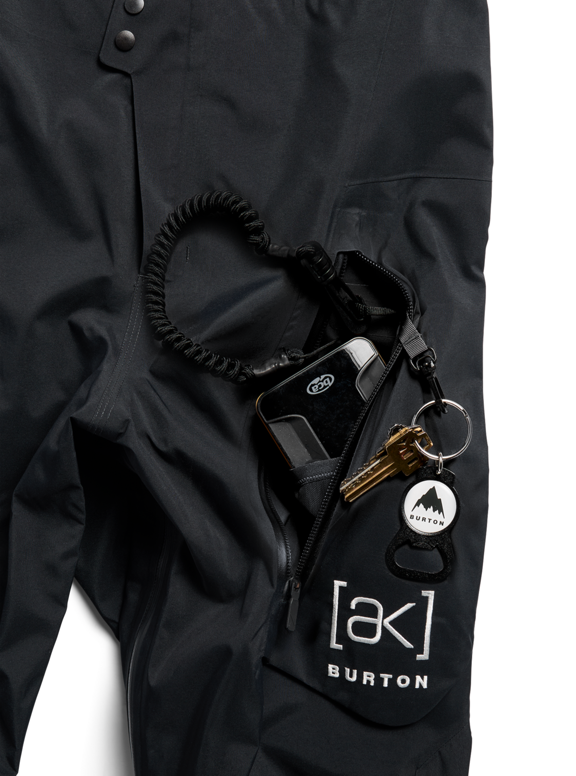 Men's [ak] Acamar GORE-TEX PRO 3L Bib Pants - True Black